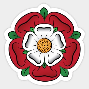 Tudor Rose Sticker